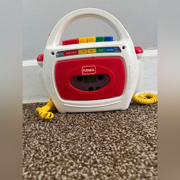 Playskool Other - VINTAGE 1993 Playskool Toy Cassette Player/Regner PS-455 WORKS